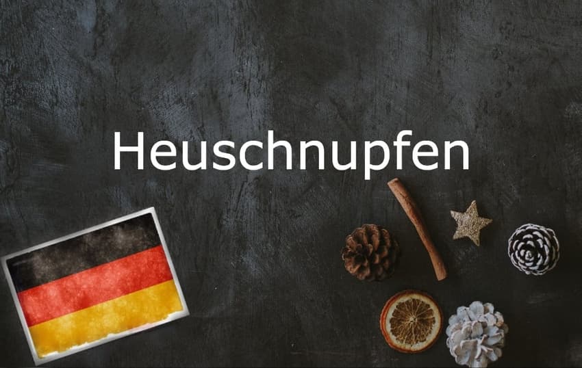 German word of the day: Heuschnupfen