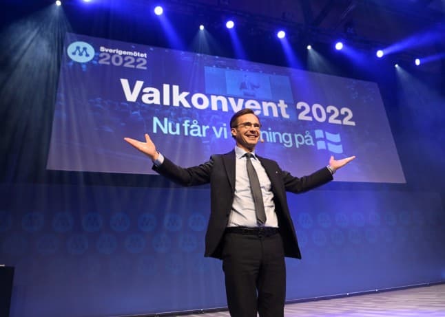 Sweden's Moderates make joining Nato their number one election pledge