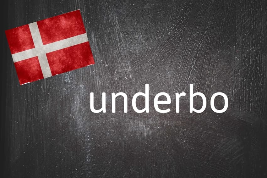 Danish word of the day: Underbo