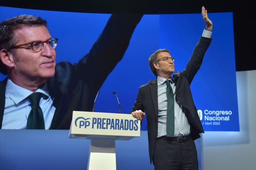 After crisis, Spain's right-wing PP appoints new leader