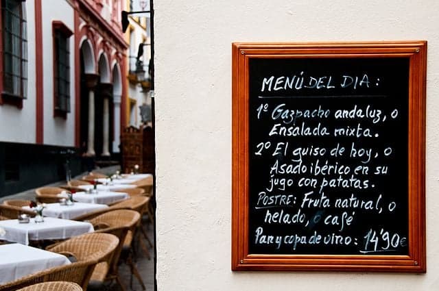 Huge debate in Spain over vague hint that 'menús del día' should drop beer and wine