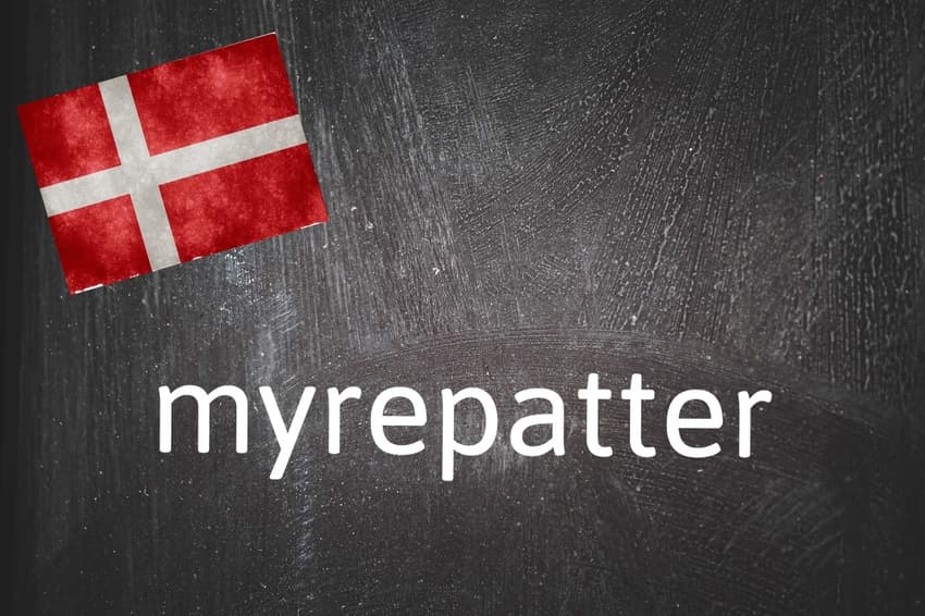 Danish word of the day: Myrepatter