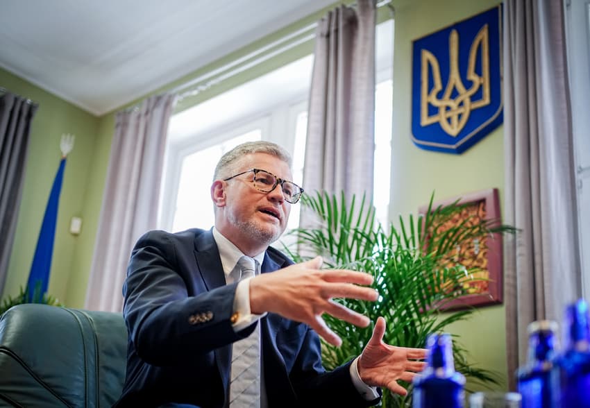 Ukraine ambassador accuses Scholz of 'throwing a strop' over Kyiv trip