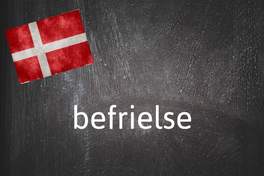 Danish word of the day: Befrielse