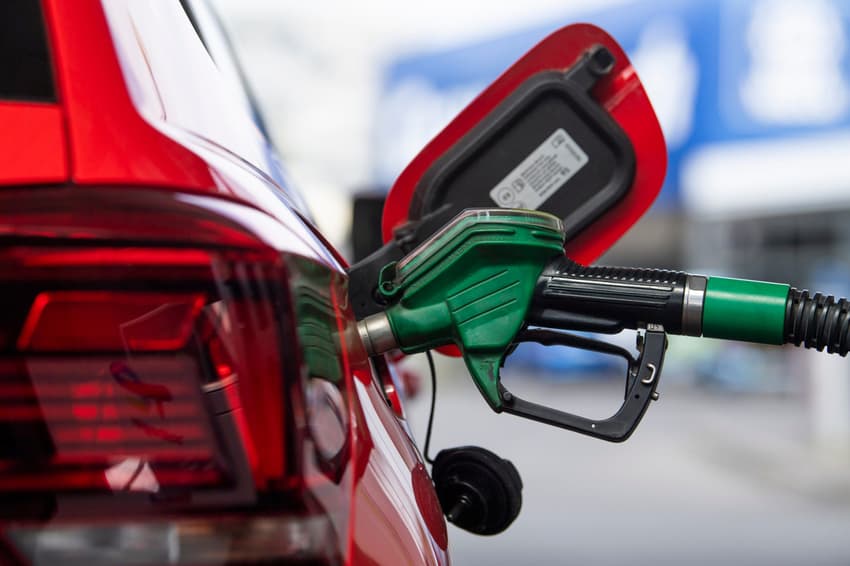Drivers in Germany face higher fuel prices in the morning
