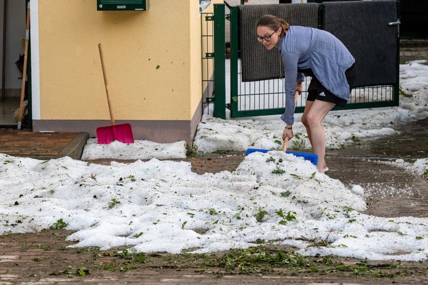 One dead and two badly injured after Bavaria storm wreaks havoc