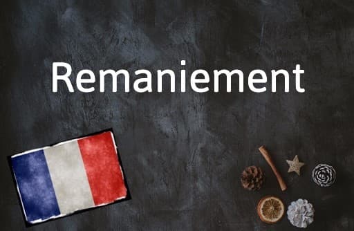 French Word of the Day: Remaniement