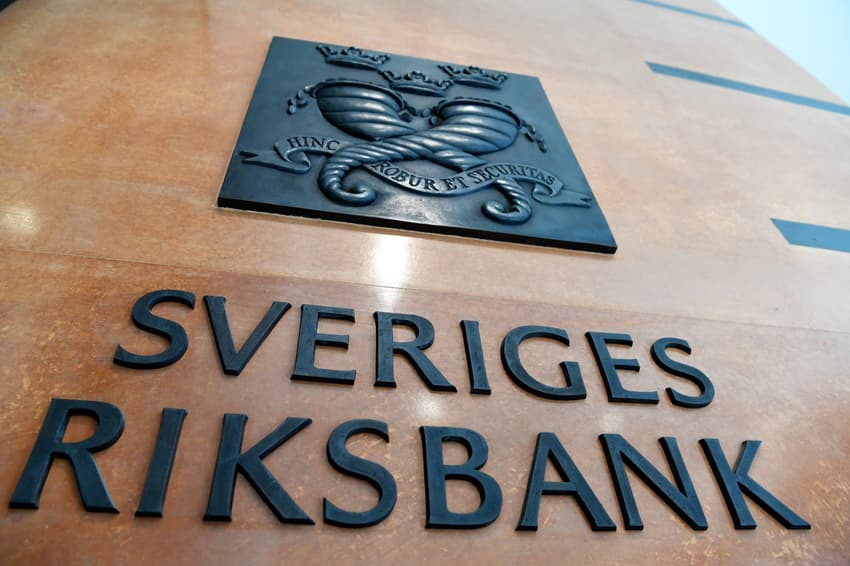 Sweden's Riksbank raises key interest rate to 3 percent