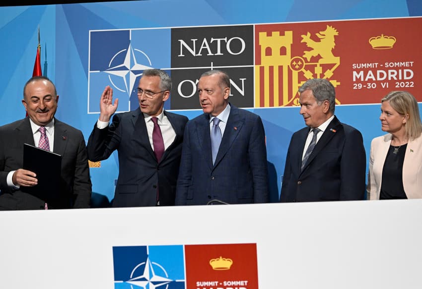 Turkey drops objections to Sweden joining Nato
