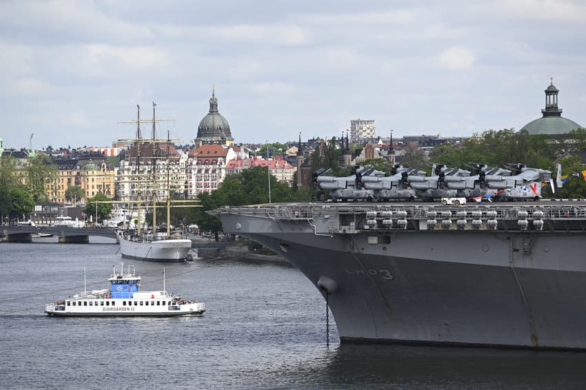 Russia starts Baltic Sea drills following Swedish Nato bid