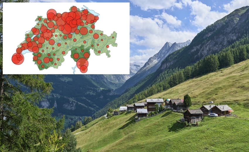 EXPLAINED: The striking contrasts between Switzerland's regions