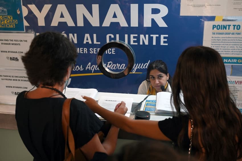 Ryanair strike: Which flights to and from Spain have been cancelled?