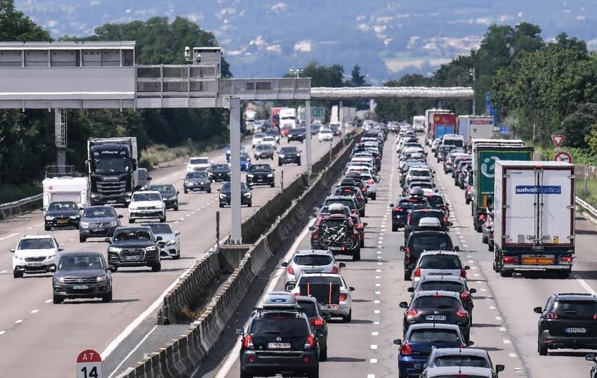 Drivers in France warned of 'red alert' on roads as summer holidays start