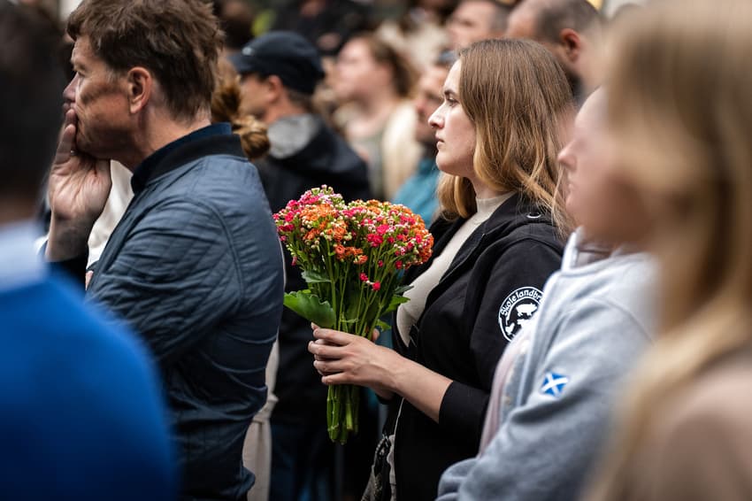 Copenhagen holds memorial for mall shooting victims