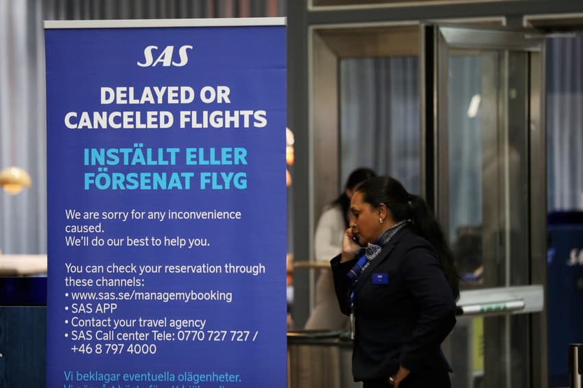 What the SAS strike means for travellers in Sweden
