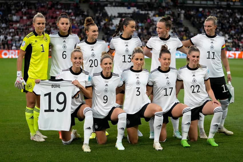 Pay women footballers the same as men, says German chancellor