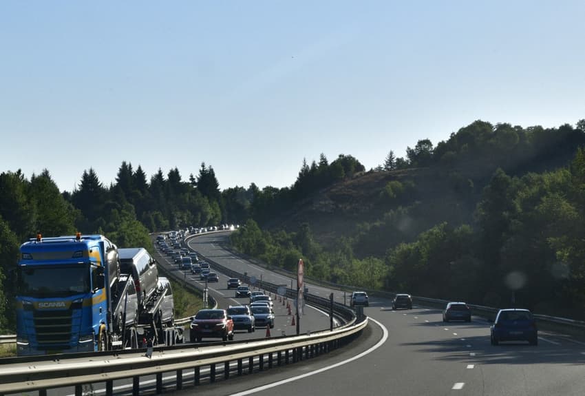 Traffic alerts for final weekend of summer holiday in France