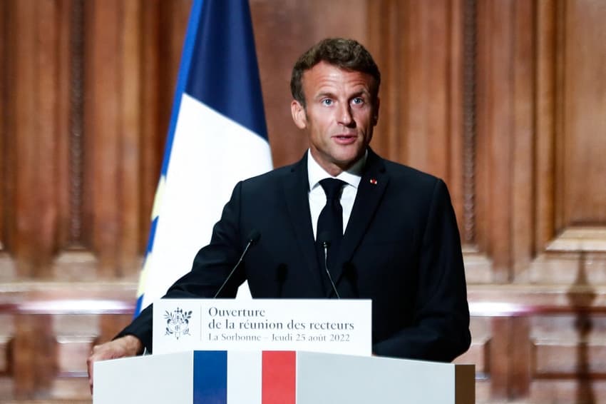 OPINION: Macron's Churchillian rhetoric provides a vital clue to events in France