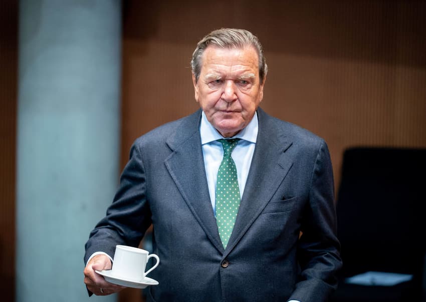 Ex-chancellor Schröder sues German Bundestag for removing perks