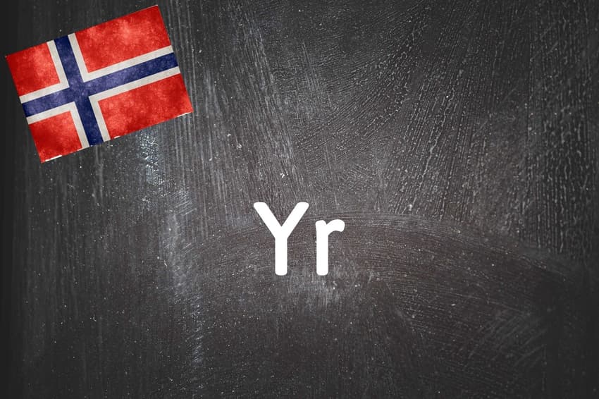 Norwegian word of the day: Yr 