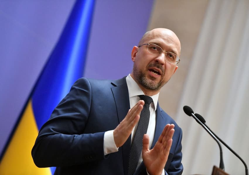 Ukraine PM visits Berlin seeking more weapons