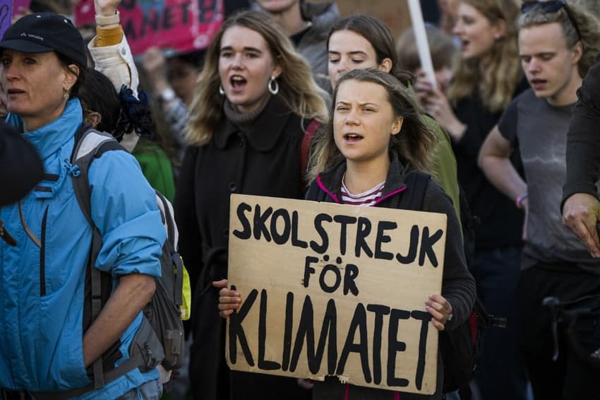 Greta Thunberg deplores lack of climate debate in Swedish vote