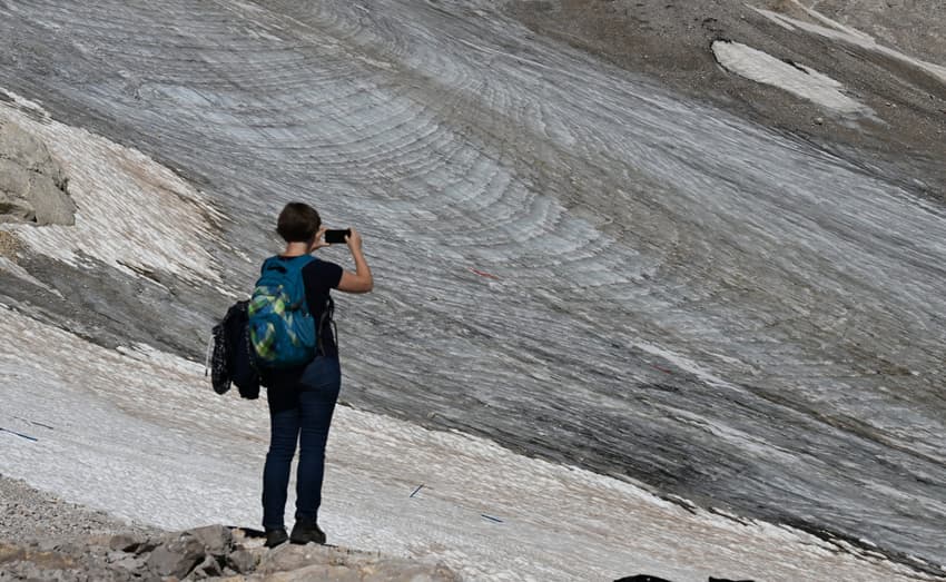 Germany only has four glaciers left as climate change melts Alpine ice