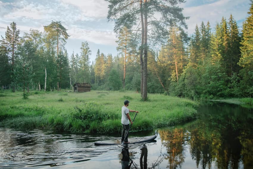 VIDEO: ‘The best of both worlds’: escape to a better life in the heart of Sweden