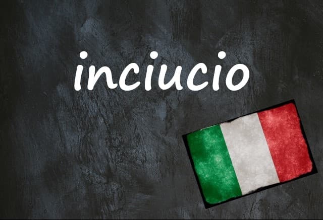 Italian word of the day: 'Inciucio'