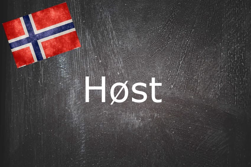 Norwegian word of the day: Høst