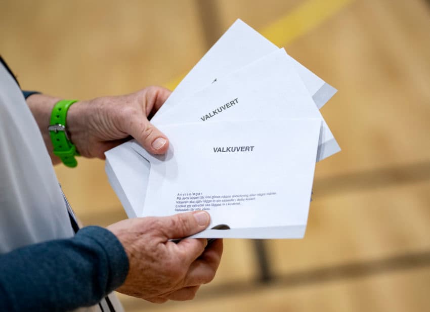 Everything you need to know about voting on election day in Sweden