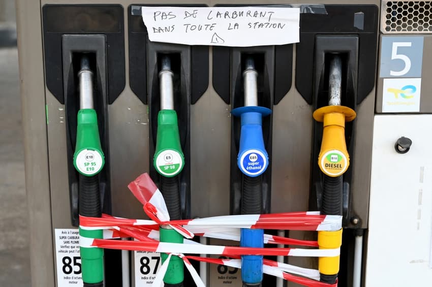 No relief for motorists in France as petrol strike hardens