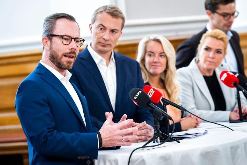 Do Danish conservative parties support refusal of carers who wear the hijab?