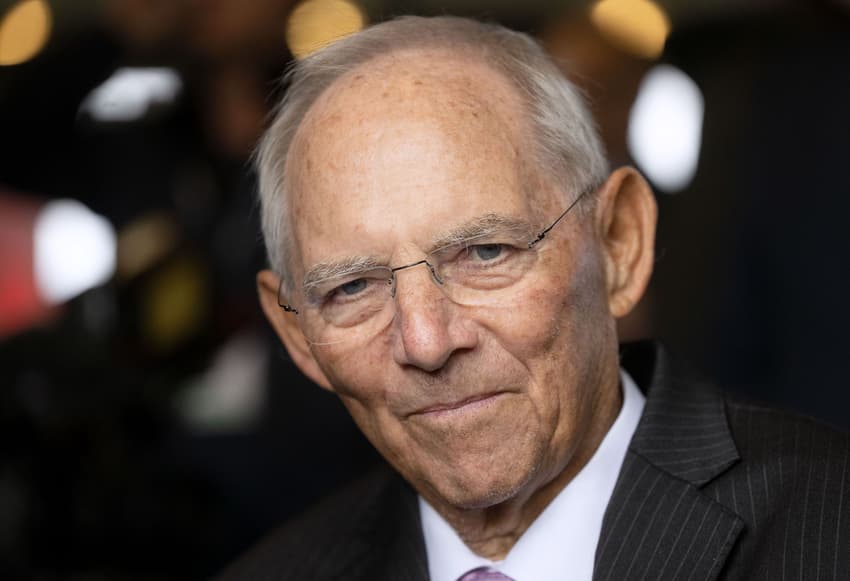 Key German reunification figure Wolfgang Schäuble dies at 81