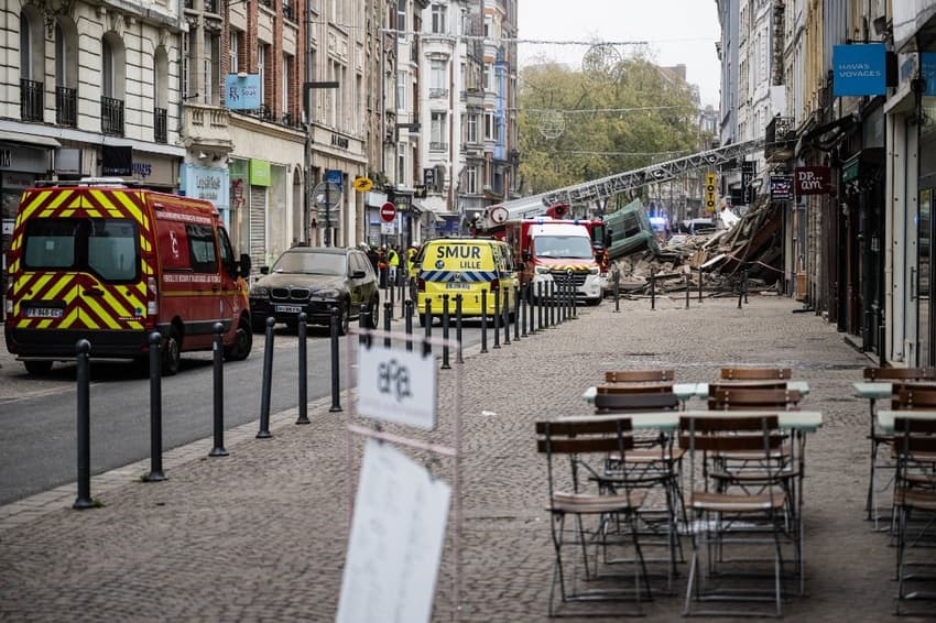 One body found after buildings collapse in France's Lille
