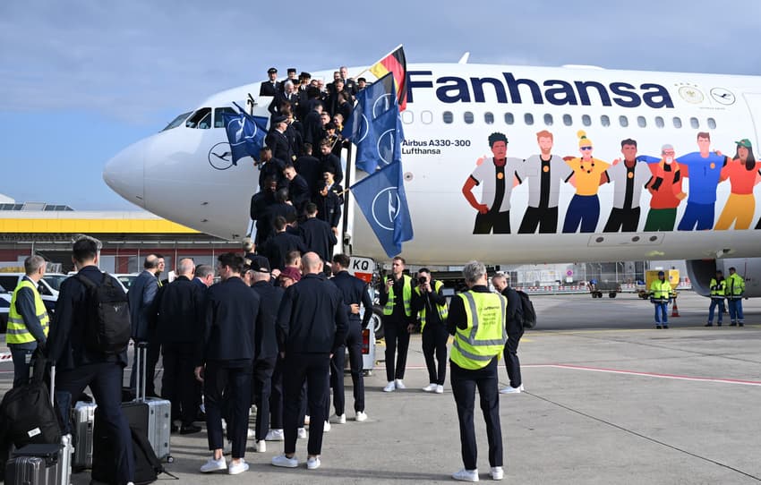 Lufthansa's German World Cup plane carries 'DiversityWins' slogan