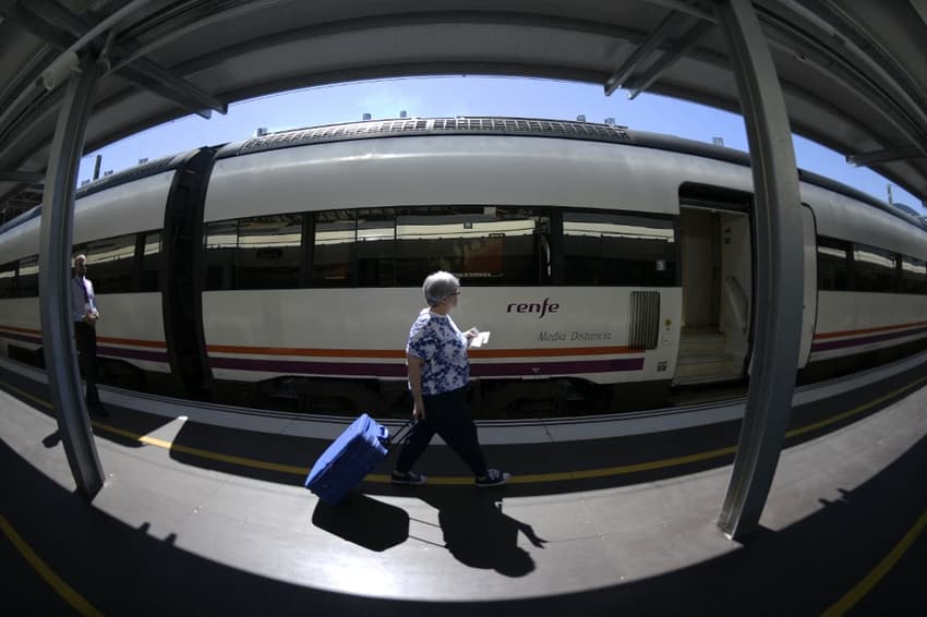 10 percent of Spain's free train travel tickets are used fraudulently