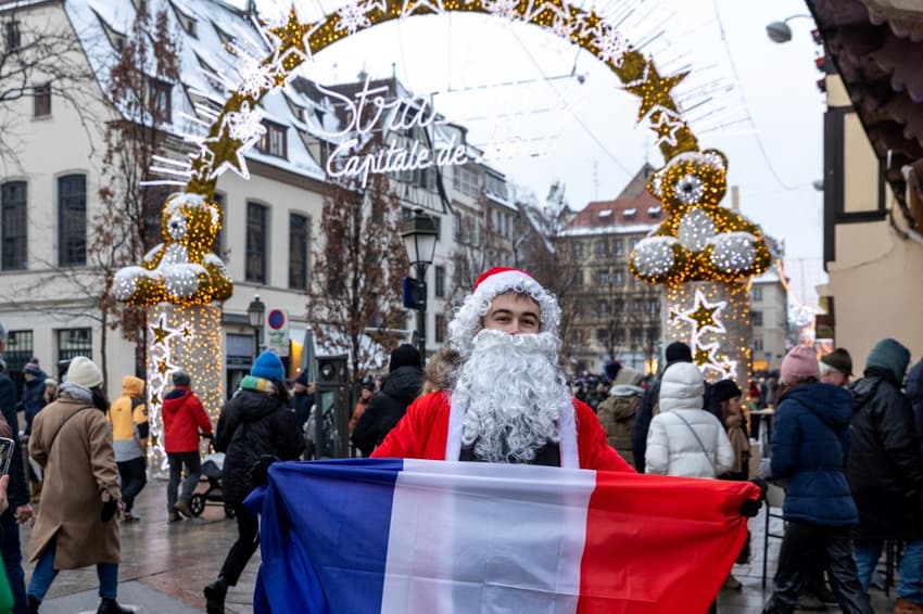 Why is Christmas a holiday in secular France?