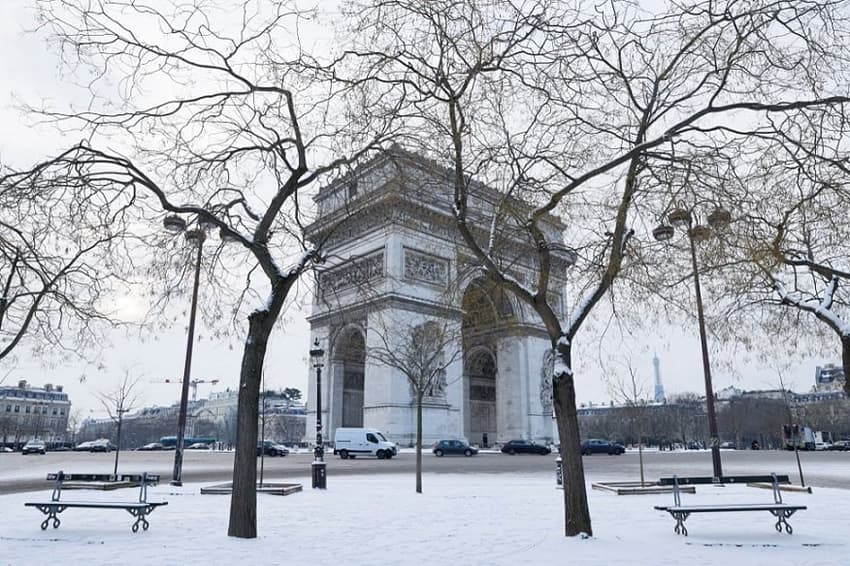 Snow forecast in Paris as France shivers in early December chill