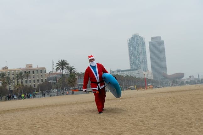 'Abnormally warm' weather and rain forecast for Christmas in Spain