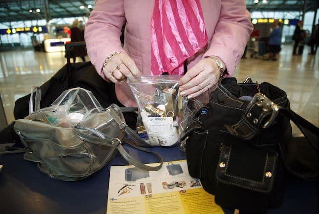 Will liquids soon be allowed through airport security in Spain?