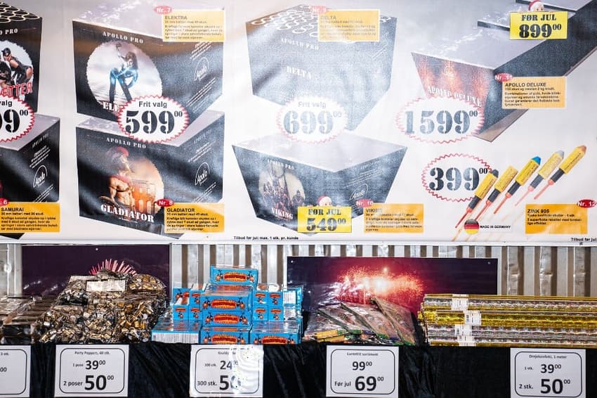 Danish safety agency finds defects in 'one in three' fireworks