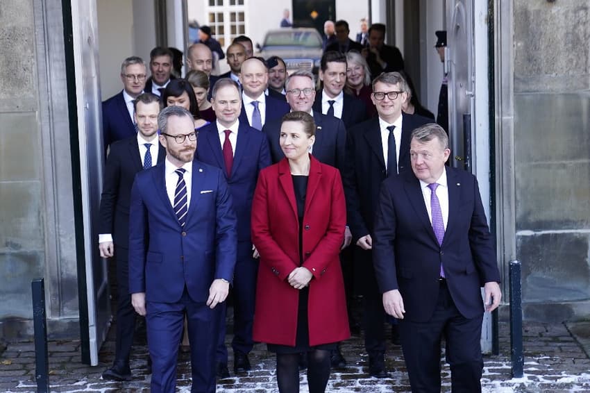 Party leaders take foreign and defence minister posts in new Danish government