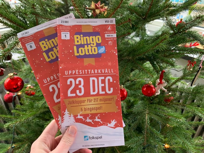 Why do Swedes play bingo the day before Christmas Eve?
