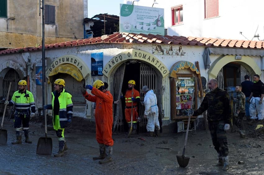 Ischia landslide death toll rises to 12 as last missing person found