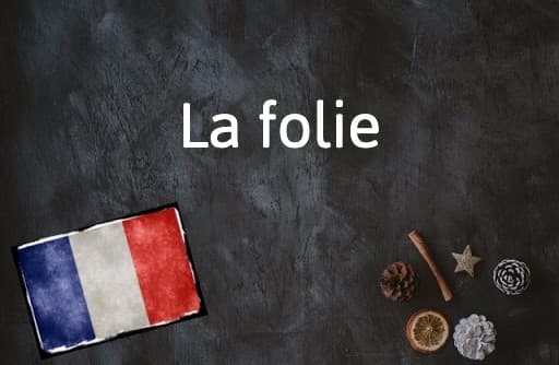 French Word of the Day: La folie