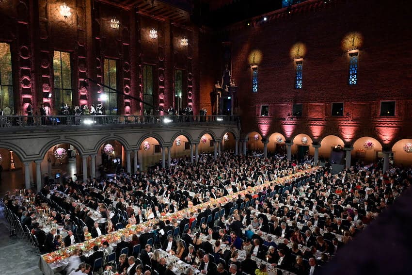 IN PICS: What happened at Sweden's 2022 Nobel banquet?