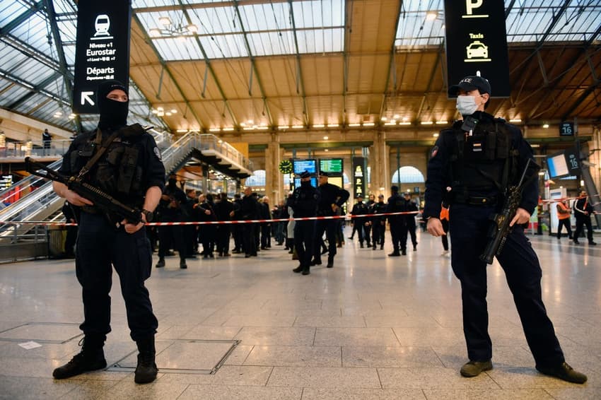 Gare du Nord attacker was criminal under a deportation order, say French authorities