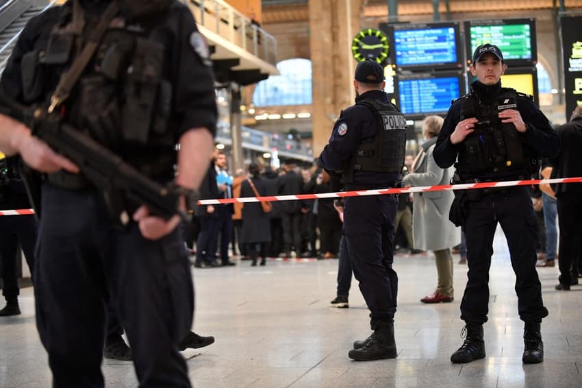Police open fire after knife attack at Paris Gare du Nord