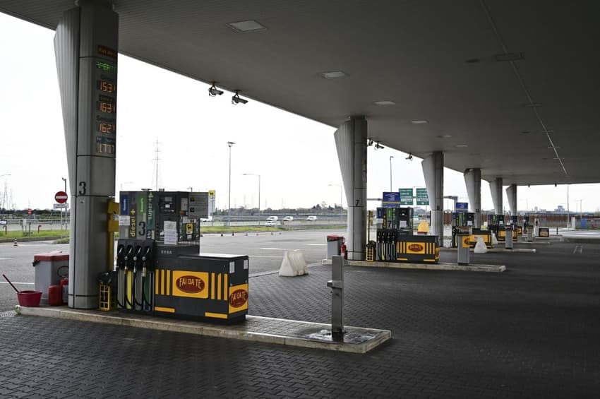 How will Italy’s petrol station strike affect motorists?